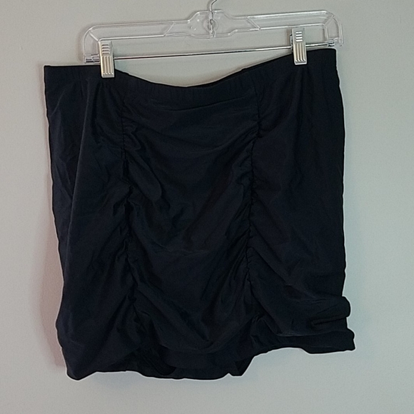 Torrid Ruched Skirted Bikini Bottom NWT